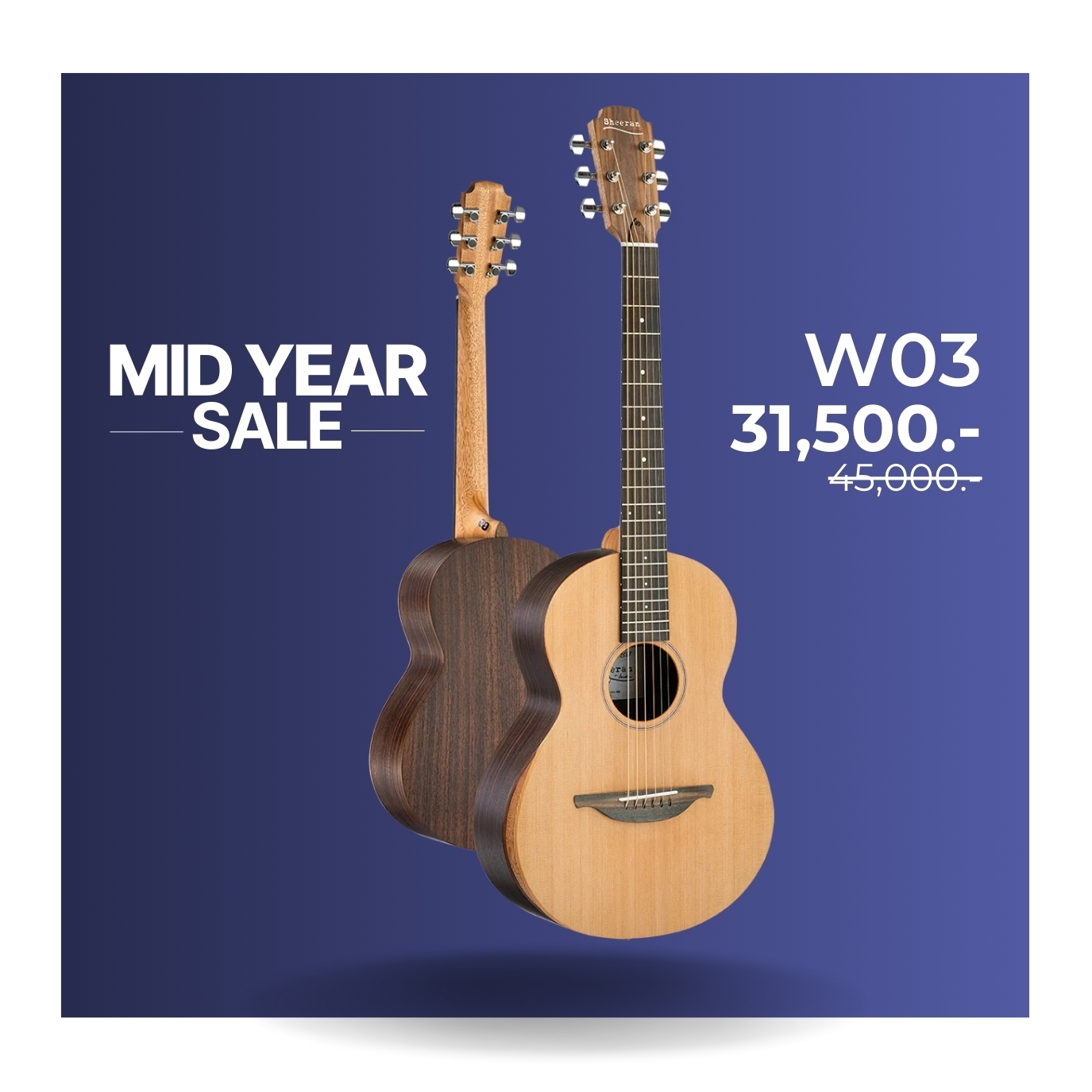 Sheeran Guitar by Lowden W-03