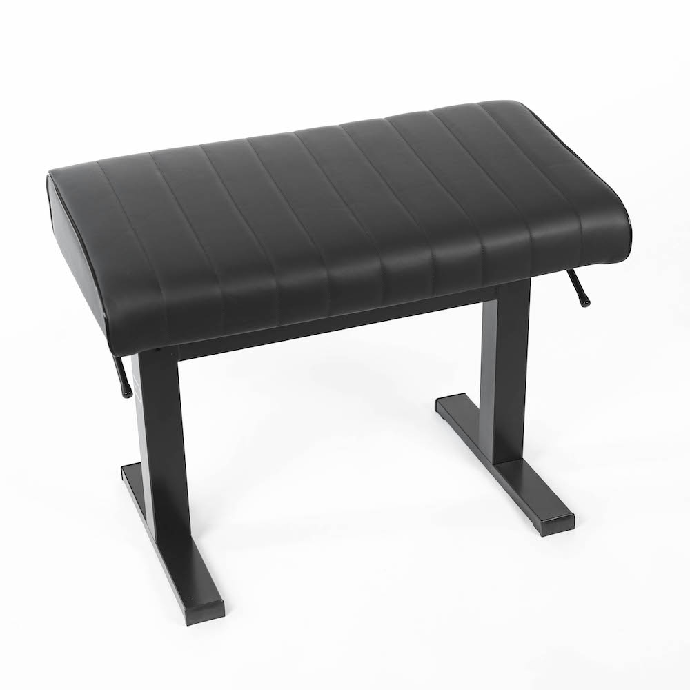 Discacciati 810 Ergo Hydraulic - Metal Bench - Black Real Leather Seat
